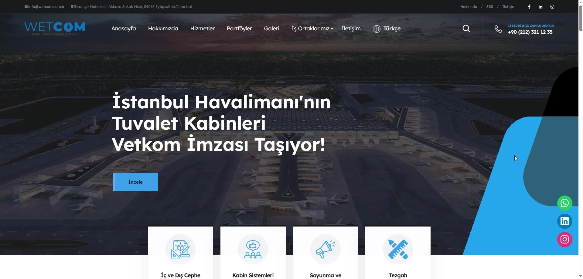 Wetcom: Bilişim ve İletişim Teknolojileri Çözüm Portalı